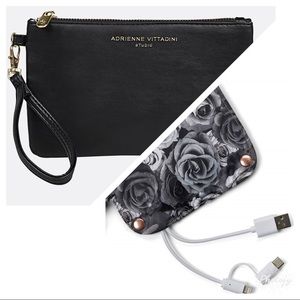 Charging wristlet with RFID protection